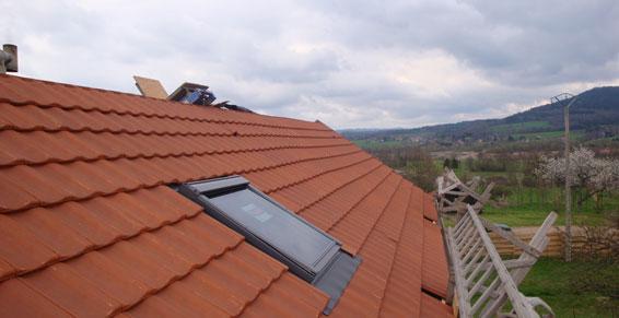 Travaux de couverture terminés Mandray