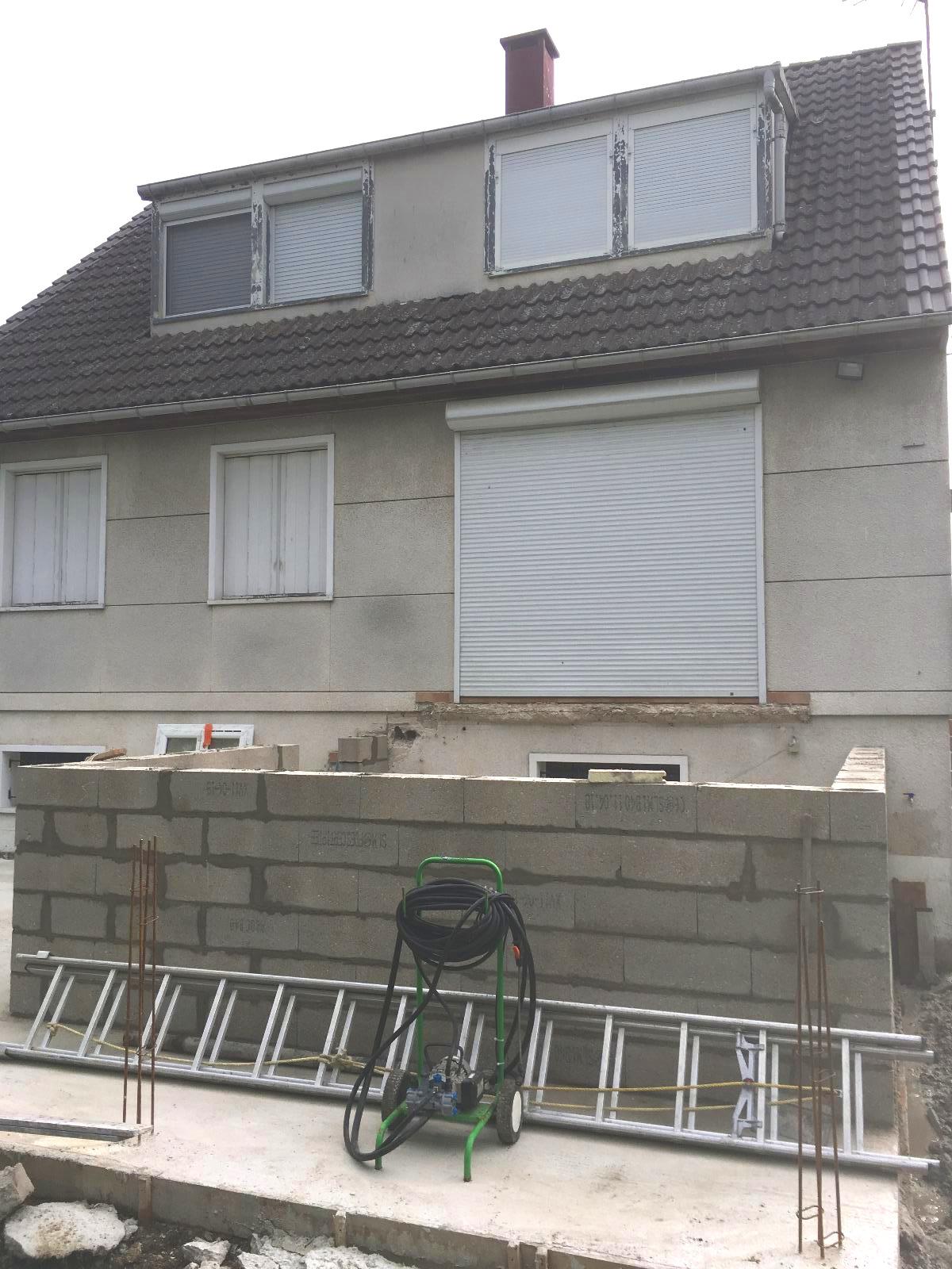 Élévation du vide sanitaire