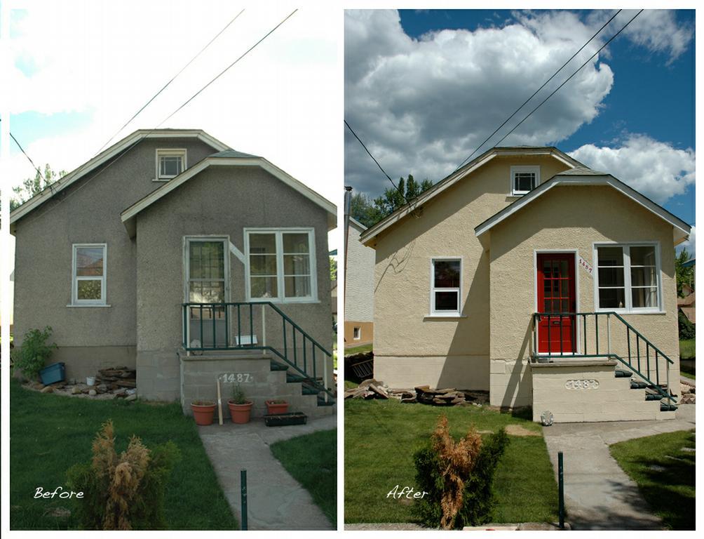 Ravalement de façade à Eragny près de Menucourt et Pontoise
