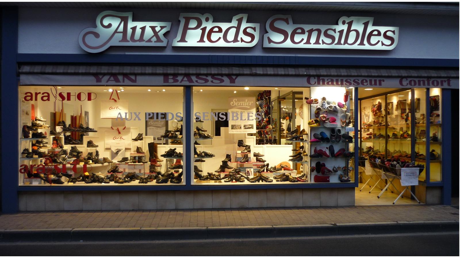 Chaussures confortables pour outlet pieds sensibles