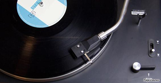 Vide-greniers, vinyles