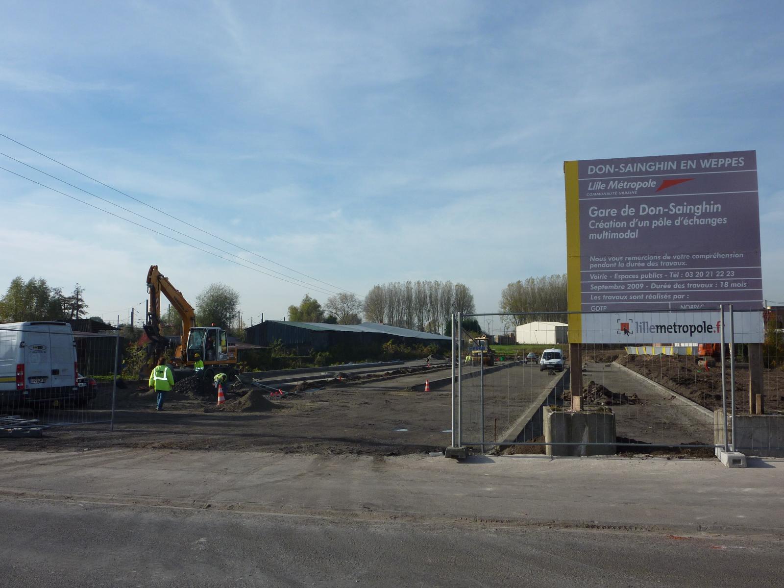 Travaux publics à Lille - Gauthier Dubrulle Travaux Publics