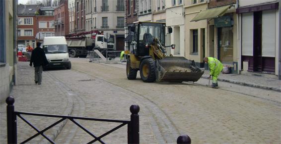 Réalisation de voirie Gauthier Dubrulle Travaux Publics