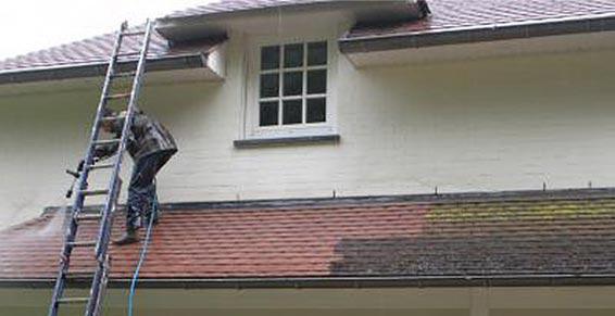 Peinture revêtements (entreprises) - nettoyage de toiture