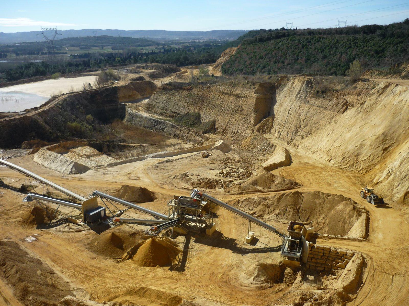 Installation de scalpage et criblage