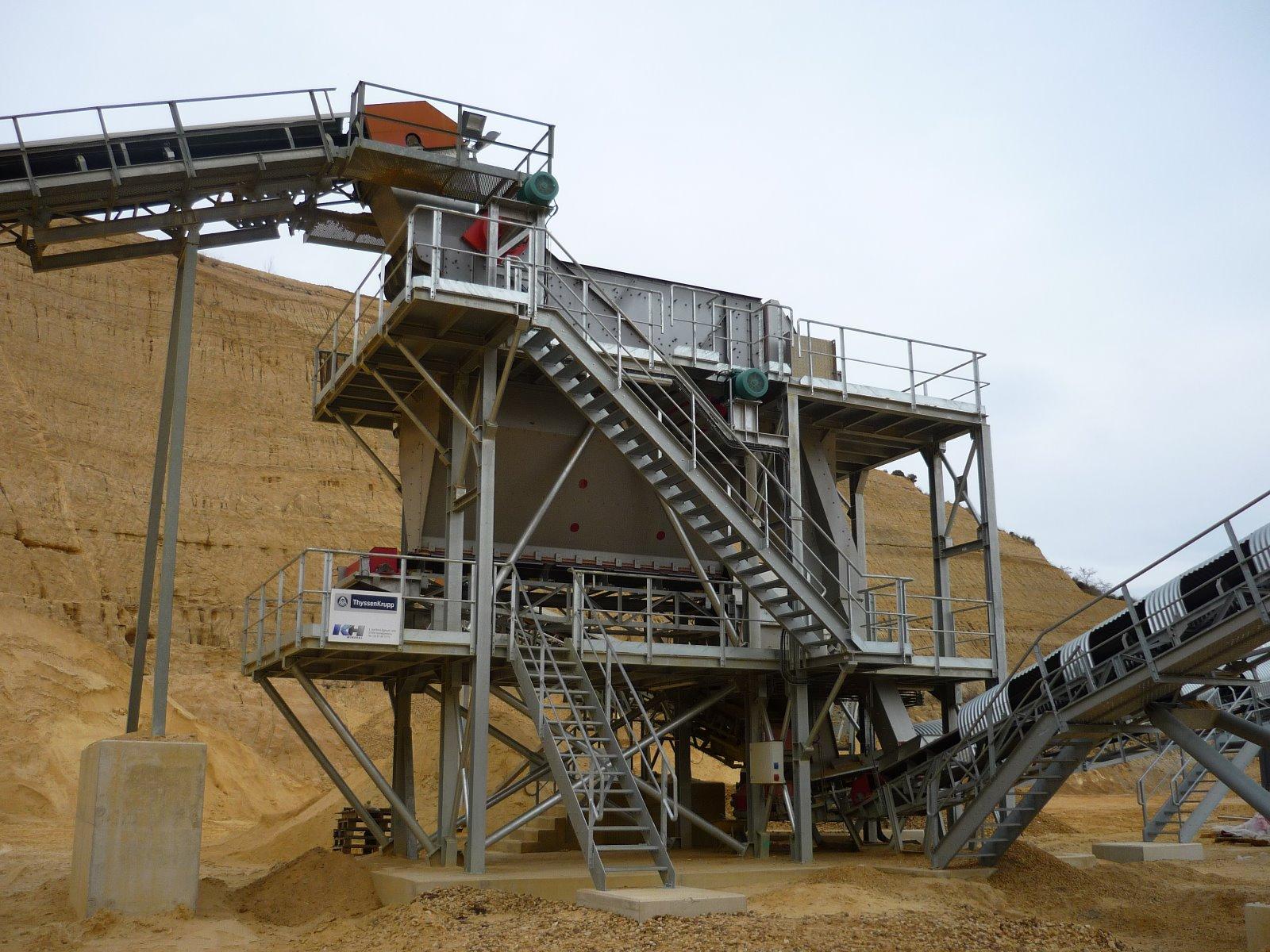 Crible Vibrallto mis en service juin 2015