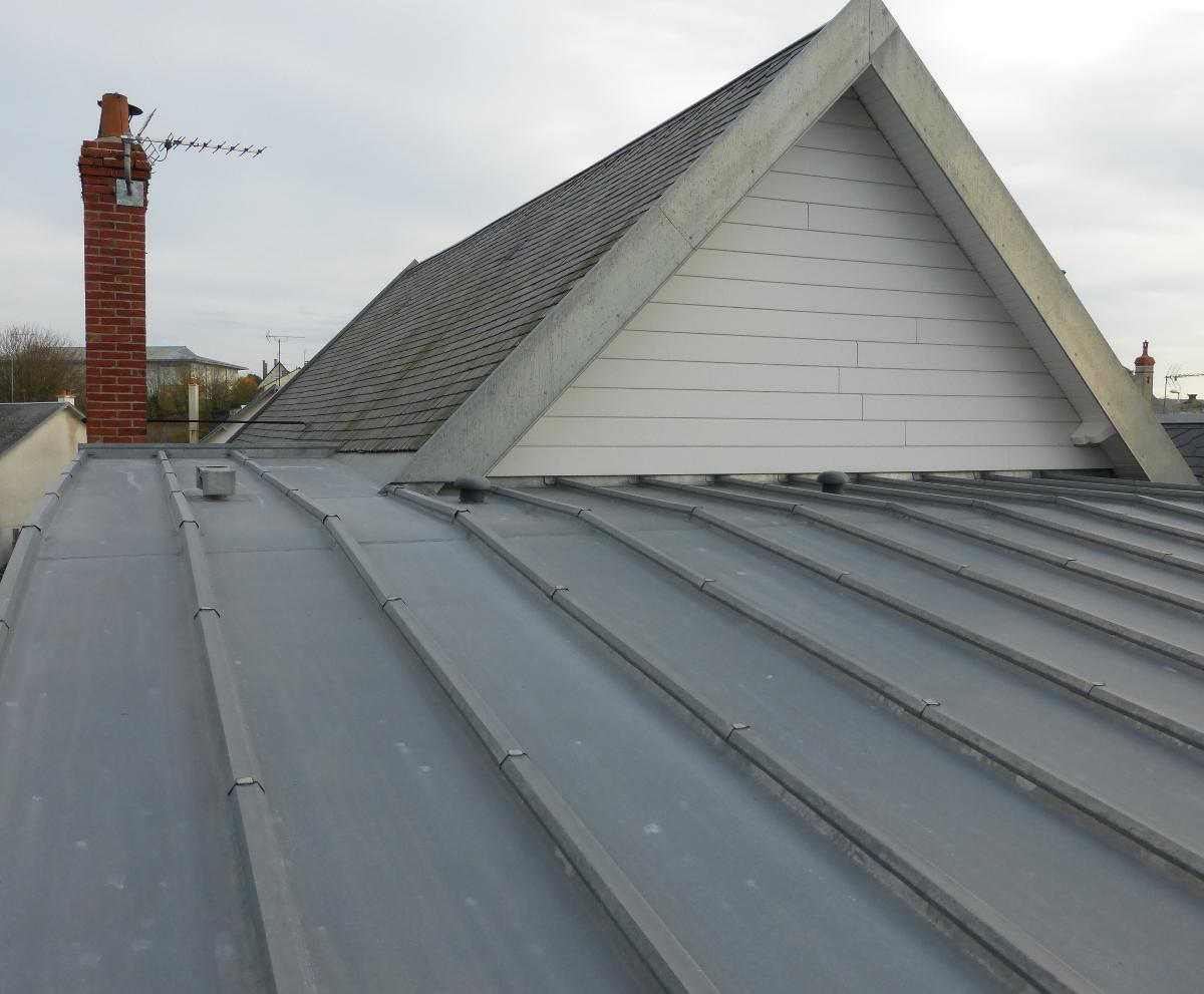 Terrasse zinc Granville 50 Texier Nouvel