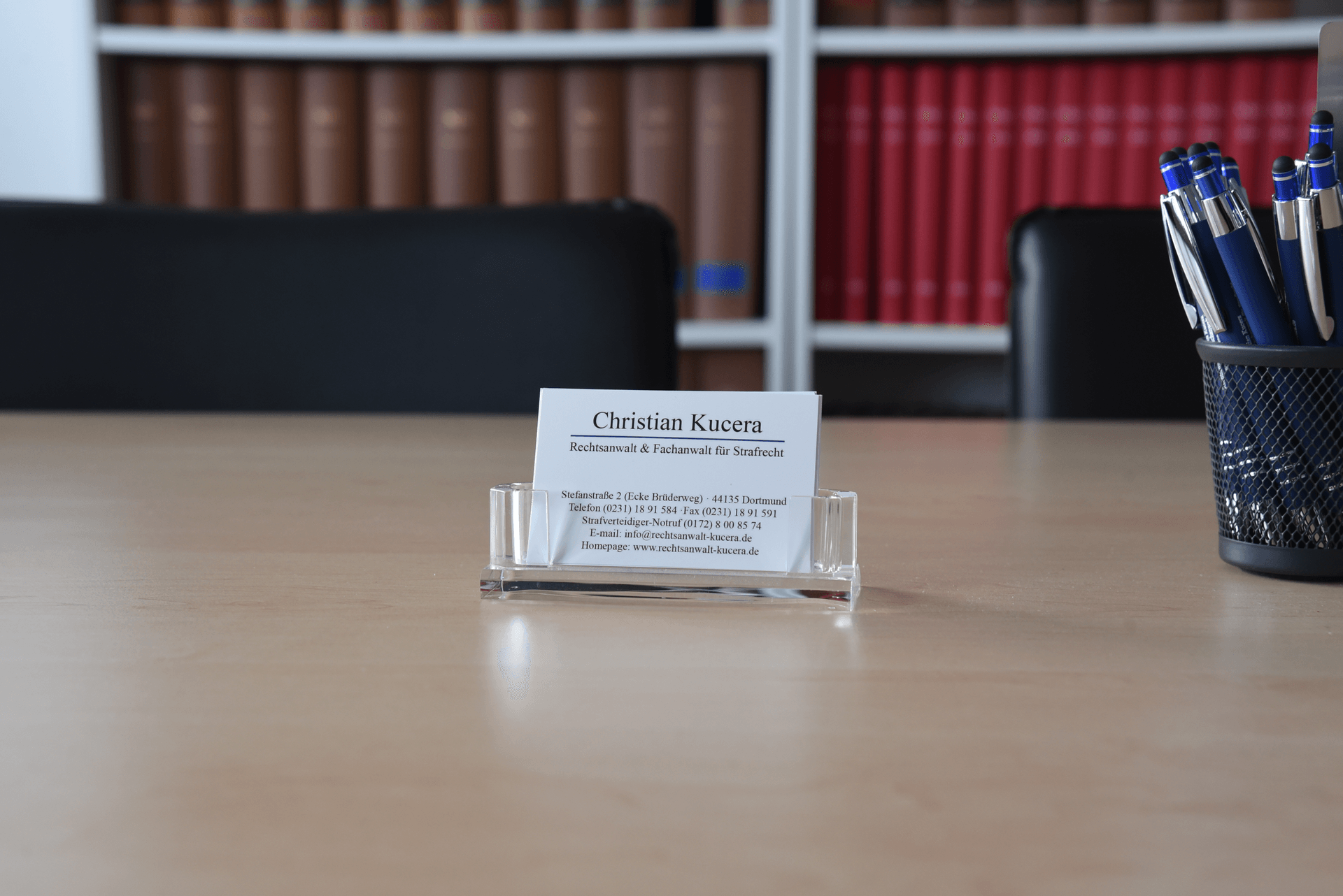 Foto Visitenkarte Rechtsanwalt Kucera