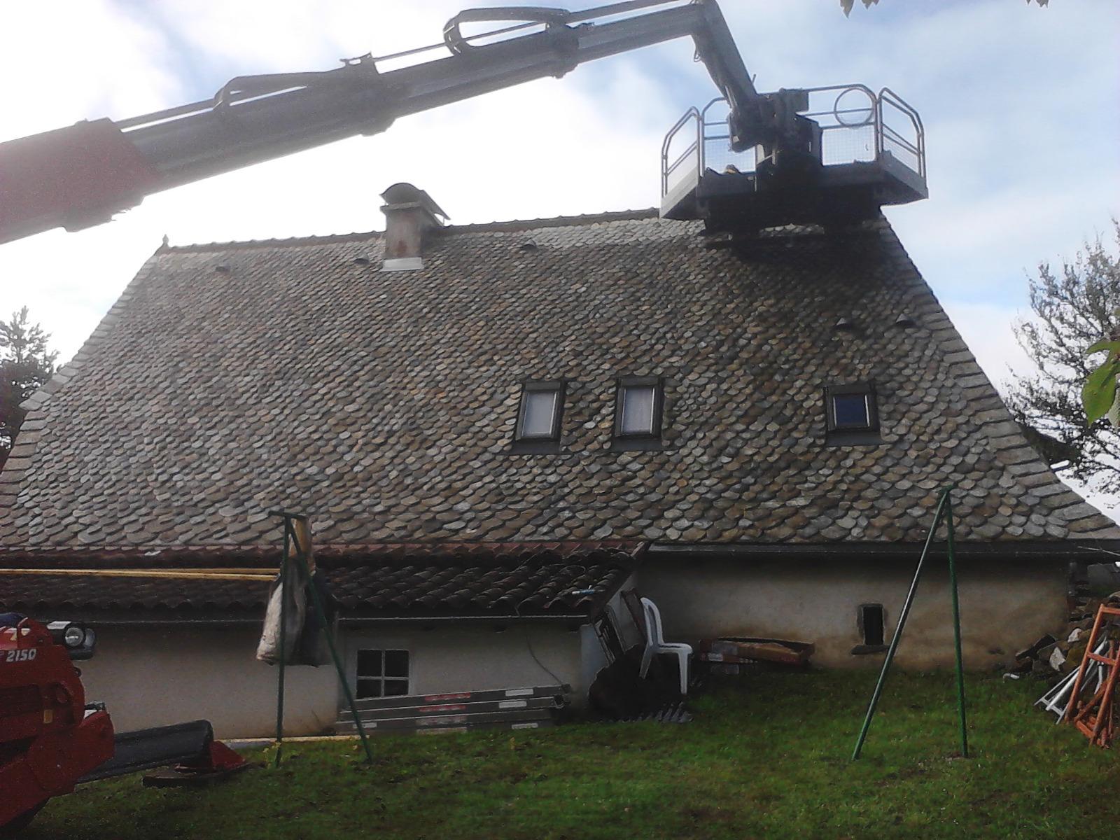 travaux toiture schiste