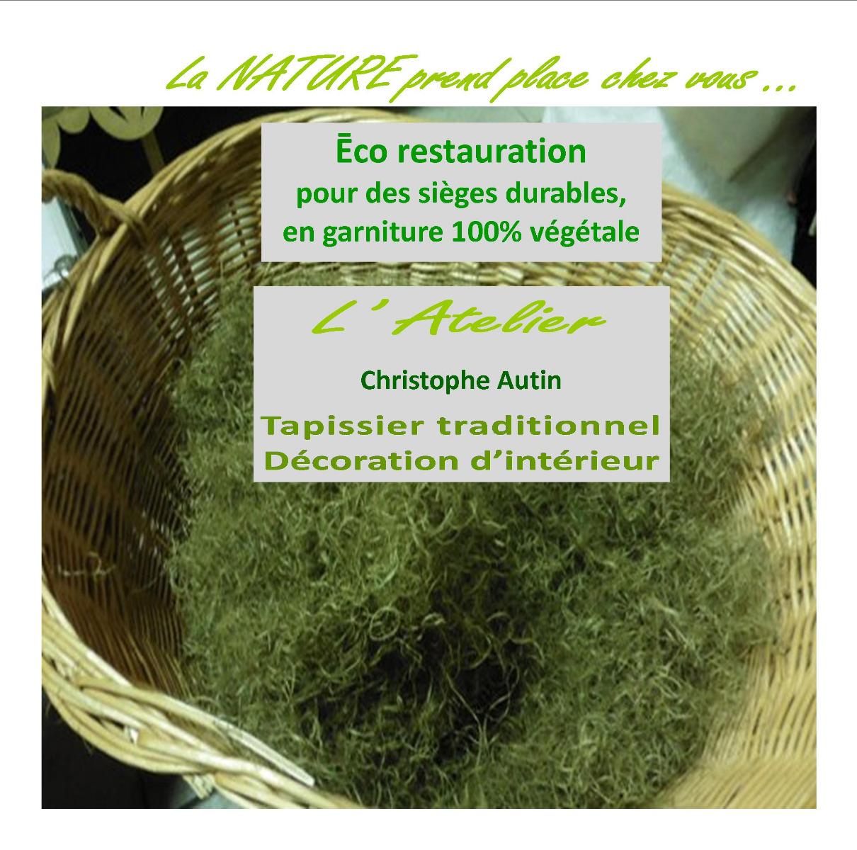 LA NATURE PREND PLACE CHEZ VOUS... Panier avec de la garniture naturelle