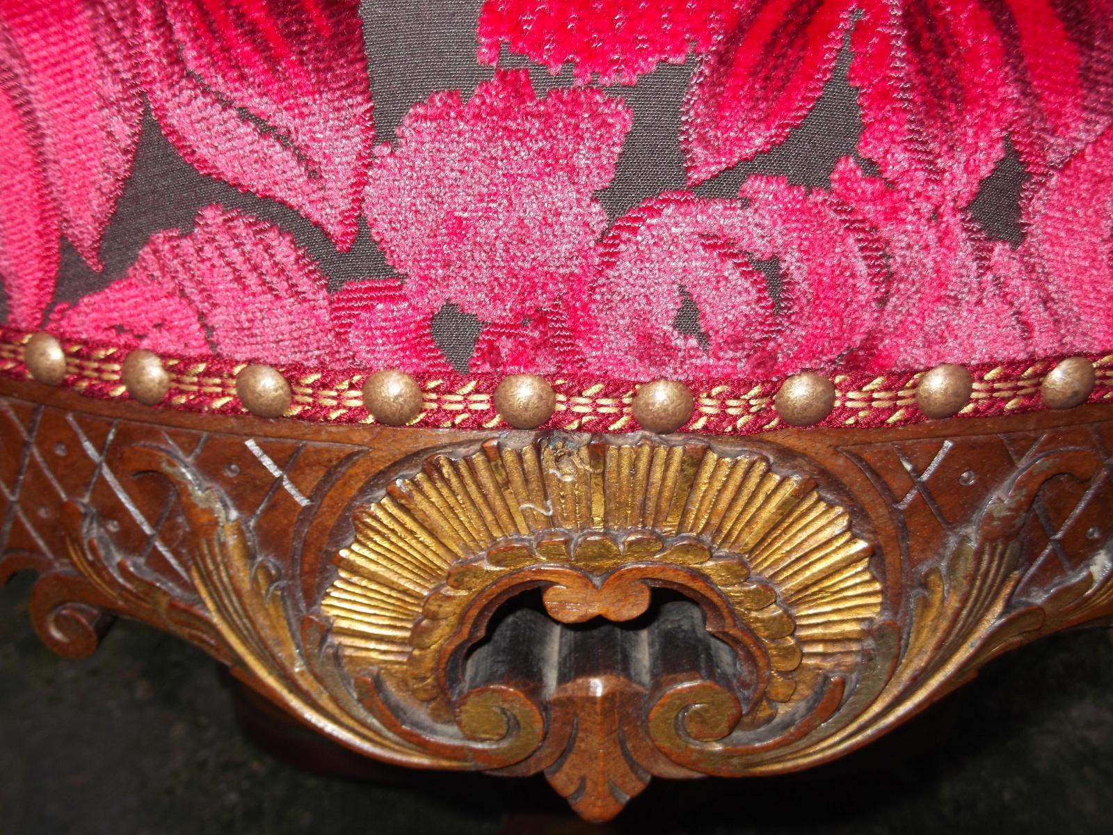 DÉTAIL clous et galon - CHAISES XIX - RESTAURATION CHRISTOPHE AUTIN