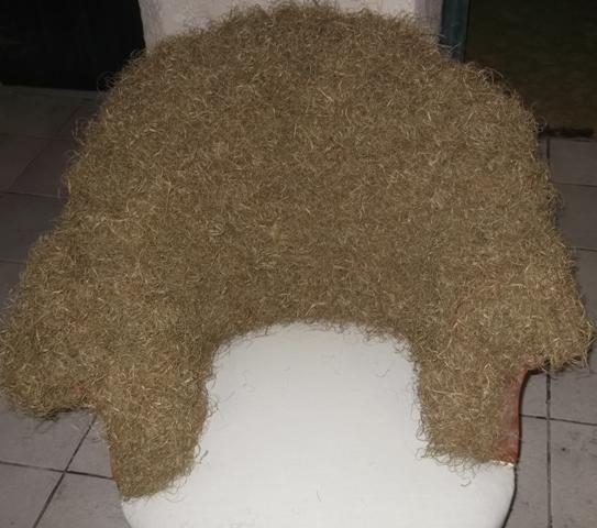 Mise en crin du dossier