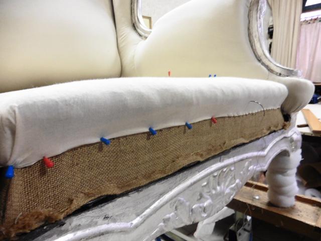 MISE EN BLANC - devanture suspendue à cuvette