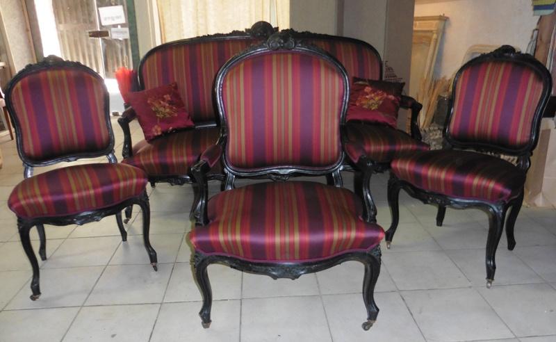 SALON NAPOLÉON III - GARNITURE TRADITIONNELLE