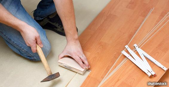 Toute la rénovation immobilière jusqu'à la pose de parquet flottant