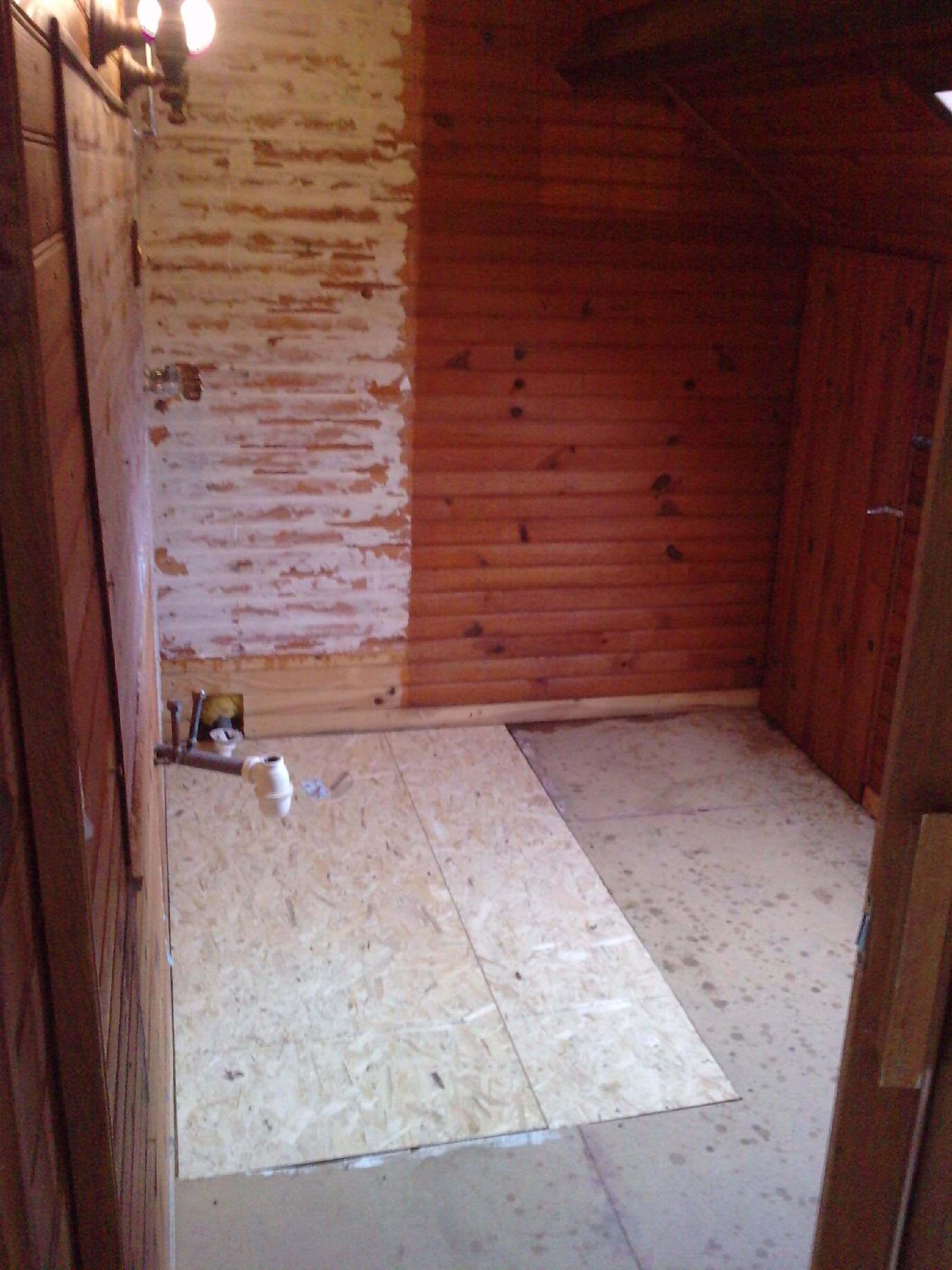 Paroi en carreaux de verre 