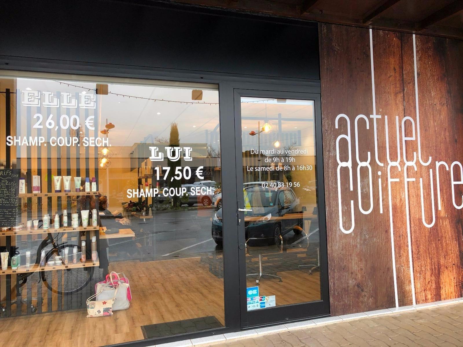Actuel Coiffure à Ancenis en Loire-Atlantique