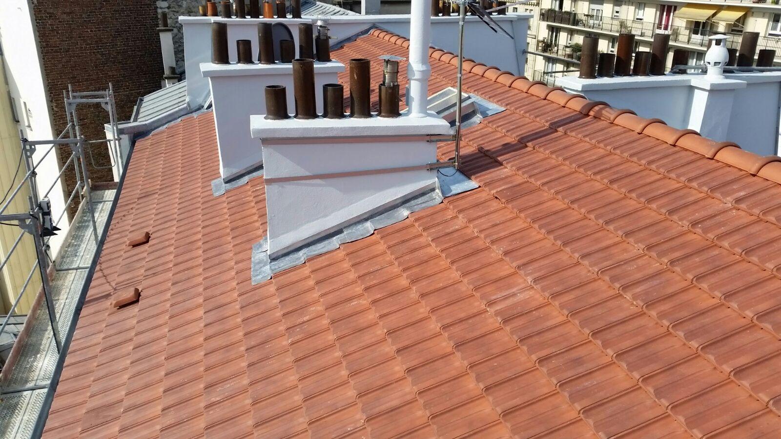 Nettoyage de toitures - DML Couverture à Courbevoie