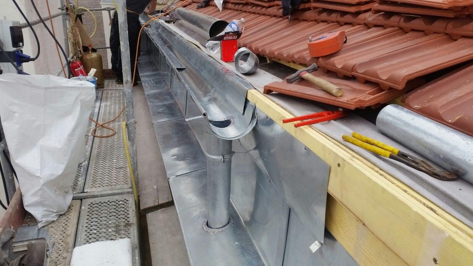 Pose de zinguerie à Courbevoie