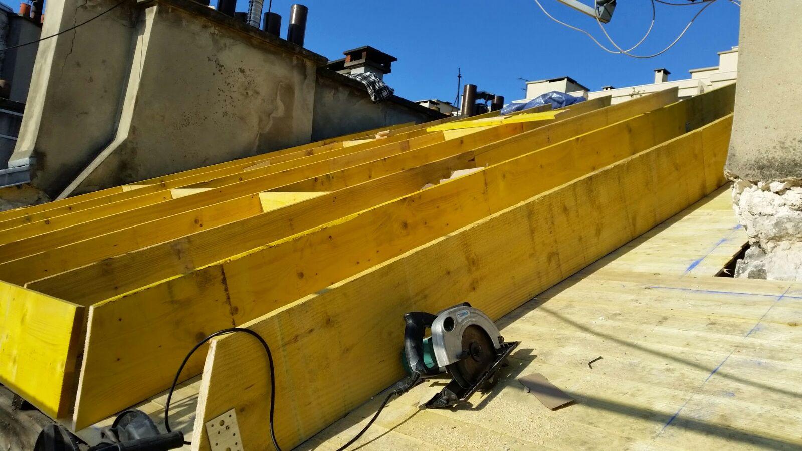 Pose de charpente - DML Couverture dans les Hauts-de-Seine