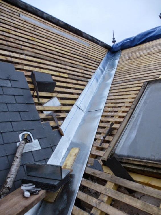 Toiture en ardoise à Courbevoie