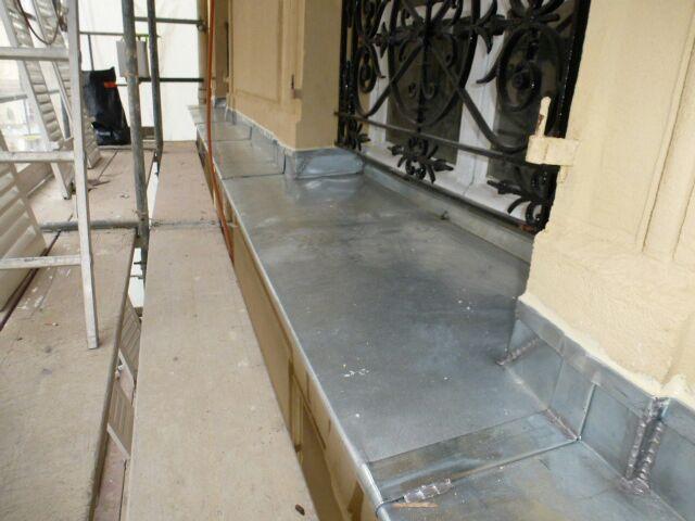 Zinc naturel à Paris