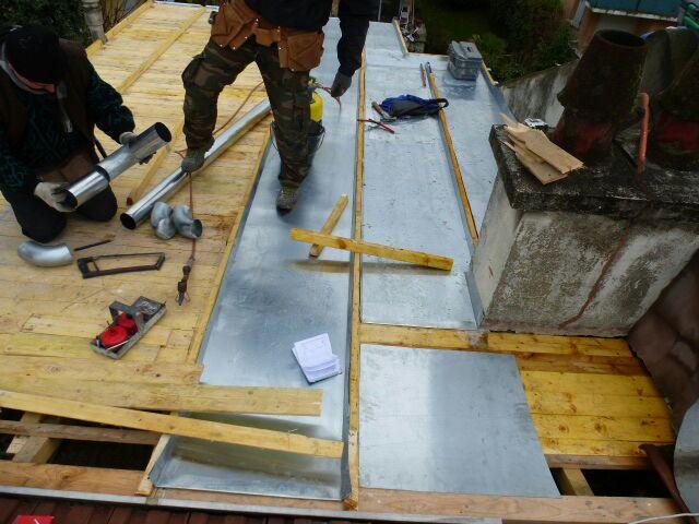 Réalisation de sous-toitures à Paris