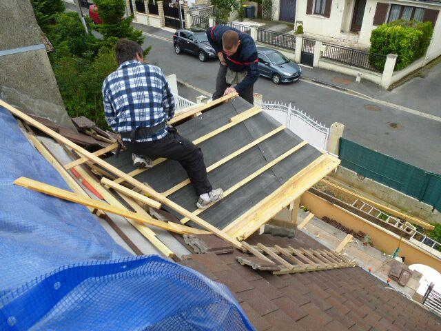 Pose de charpente traditionnelle dans les Hauts-de-Seine