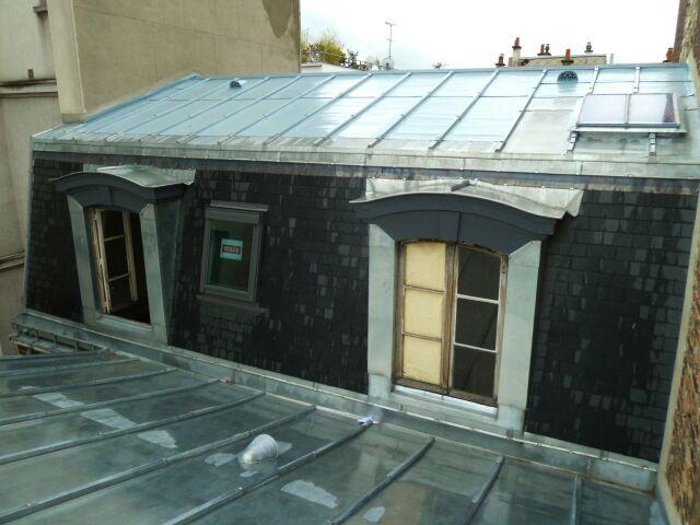 Rénovation de couverture en zinc