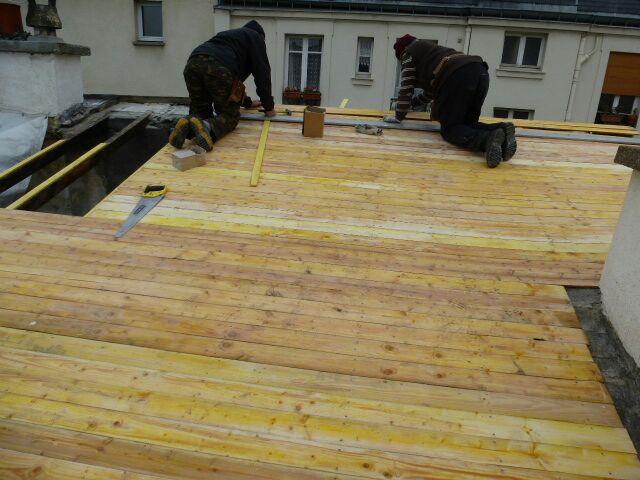 Pose de charpentes traditionnelles- DML Couverture