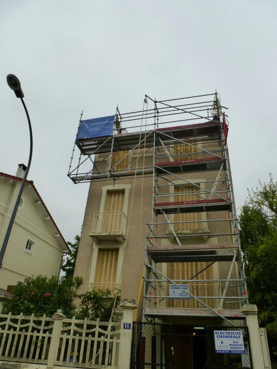 Réfection de toitures dans les Hauts-de-Seine