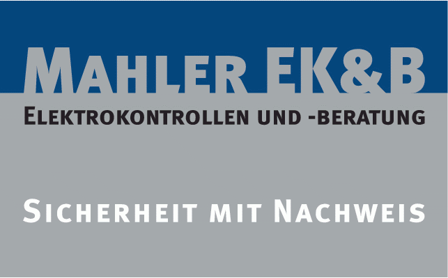 MAHLER EK&B, Elektrokontrollen und -Beratung.