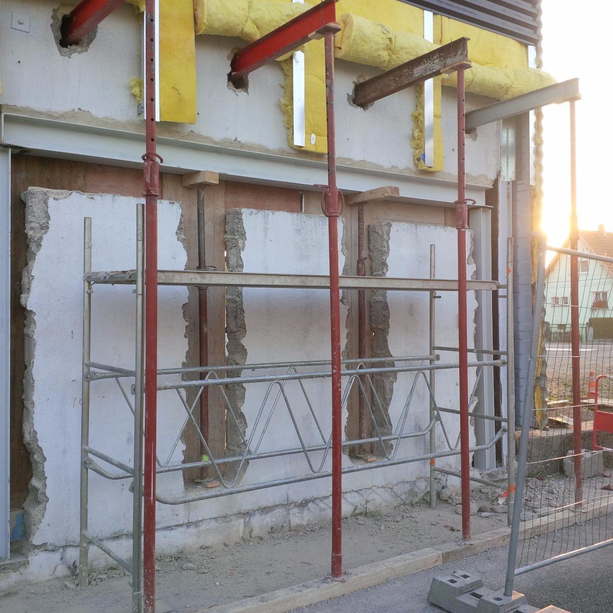 Foralest-Maurutto dans le Haut-Rhin, travaux de gros œuvre maçonnerie