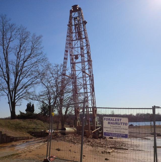 Foralest-Maurutto à Wittelsheim, Forage par havage diamètre supérieur à 600mm