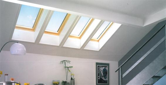Velux ouverture sur toit