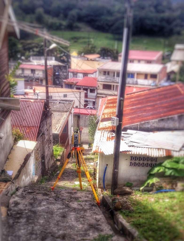 Relevé topographiques Rivière Pilote