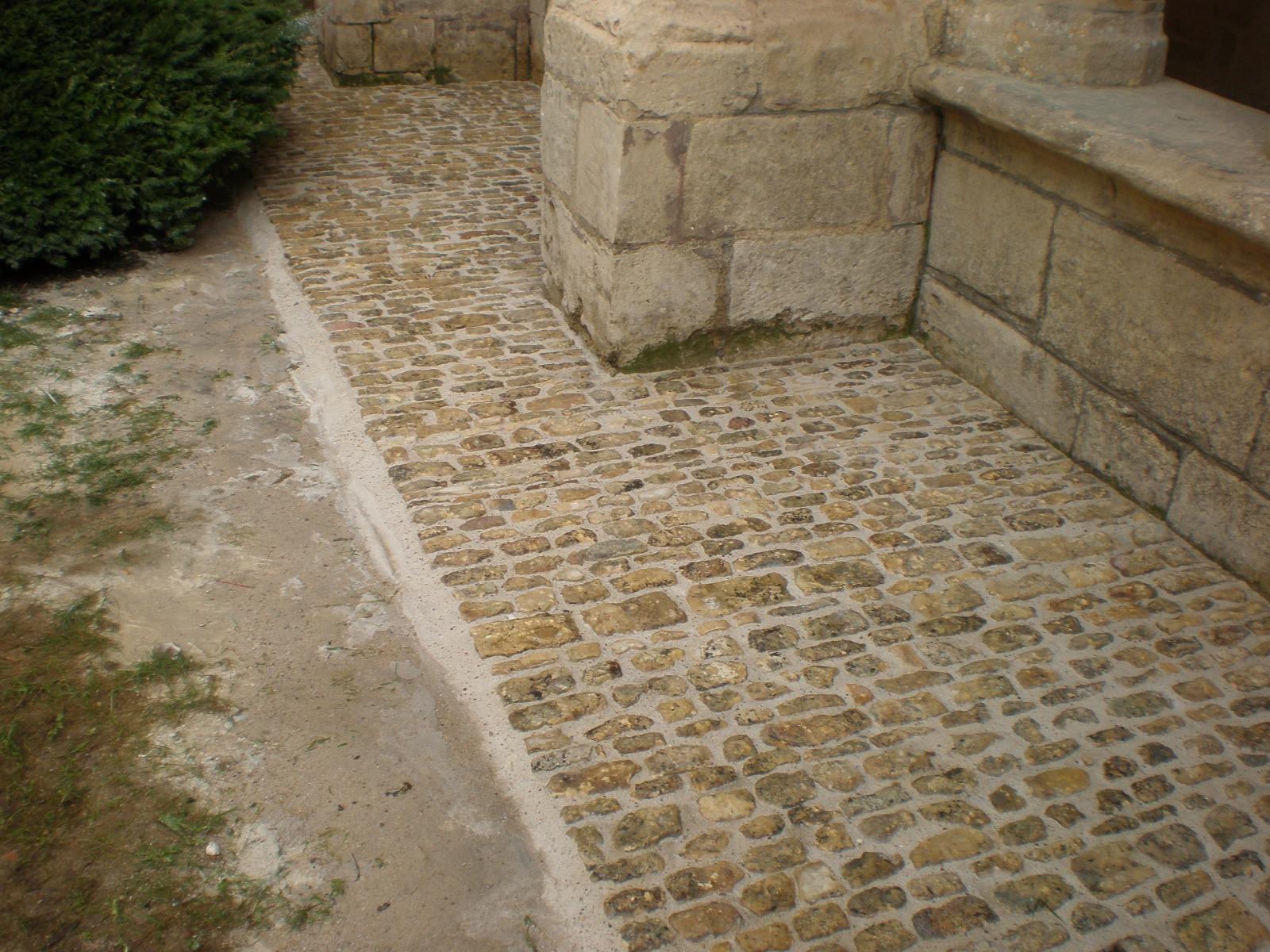 rénovation passage en pierre