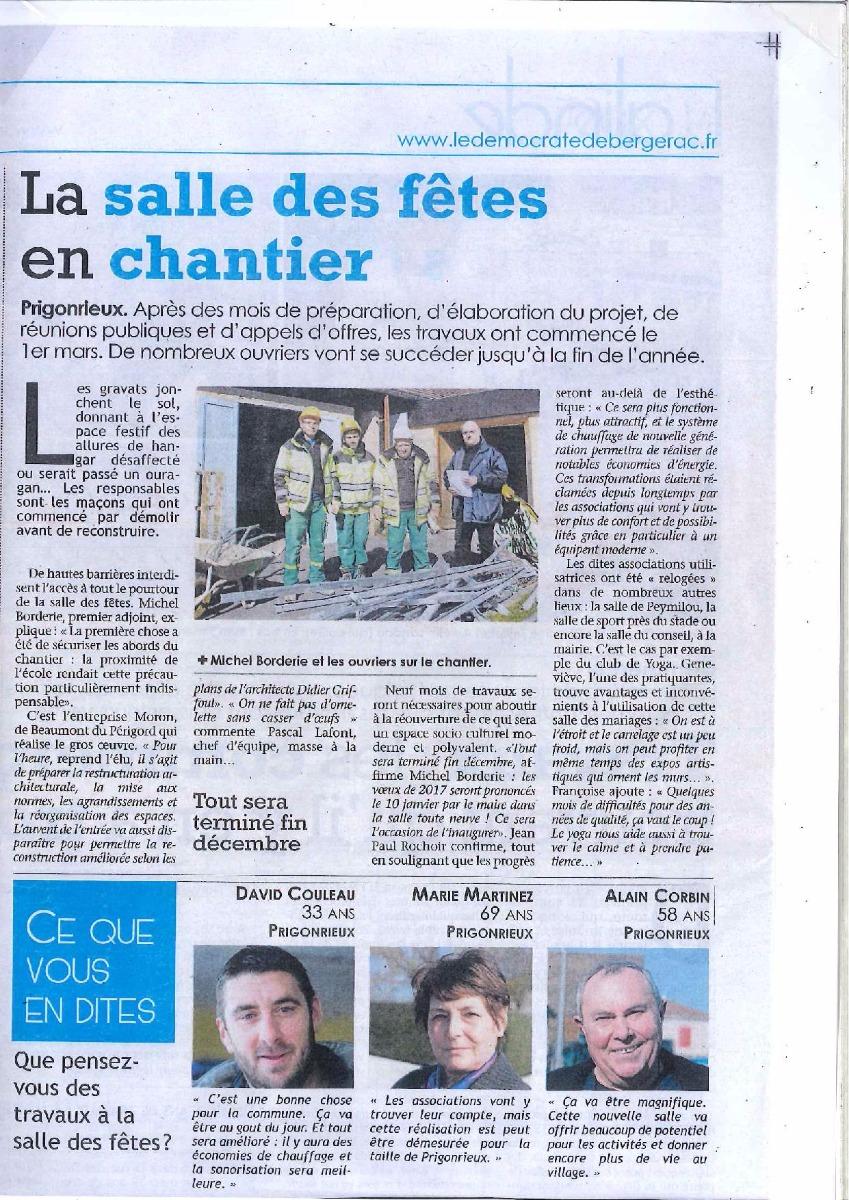 Article LE DEMOCRATE - Salle des fêtes de Prigonrieux-page-001