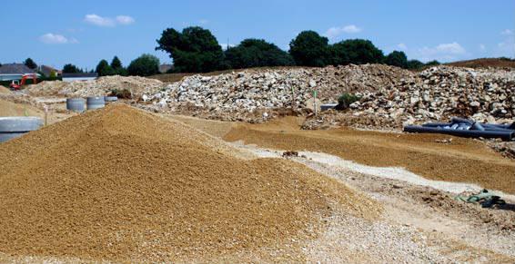 Freyermuth, travaux de terrassement à Saint-Jean-Rohrbach