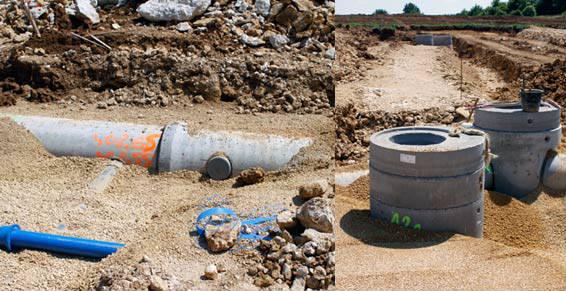 Freyermuth, travaux de terrassement à Saint-Jean-Rohrbach