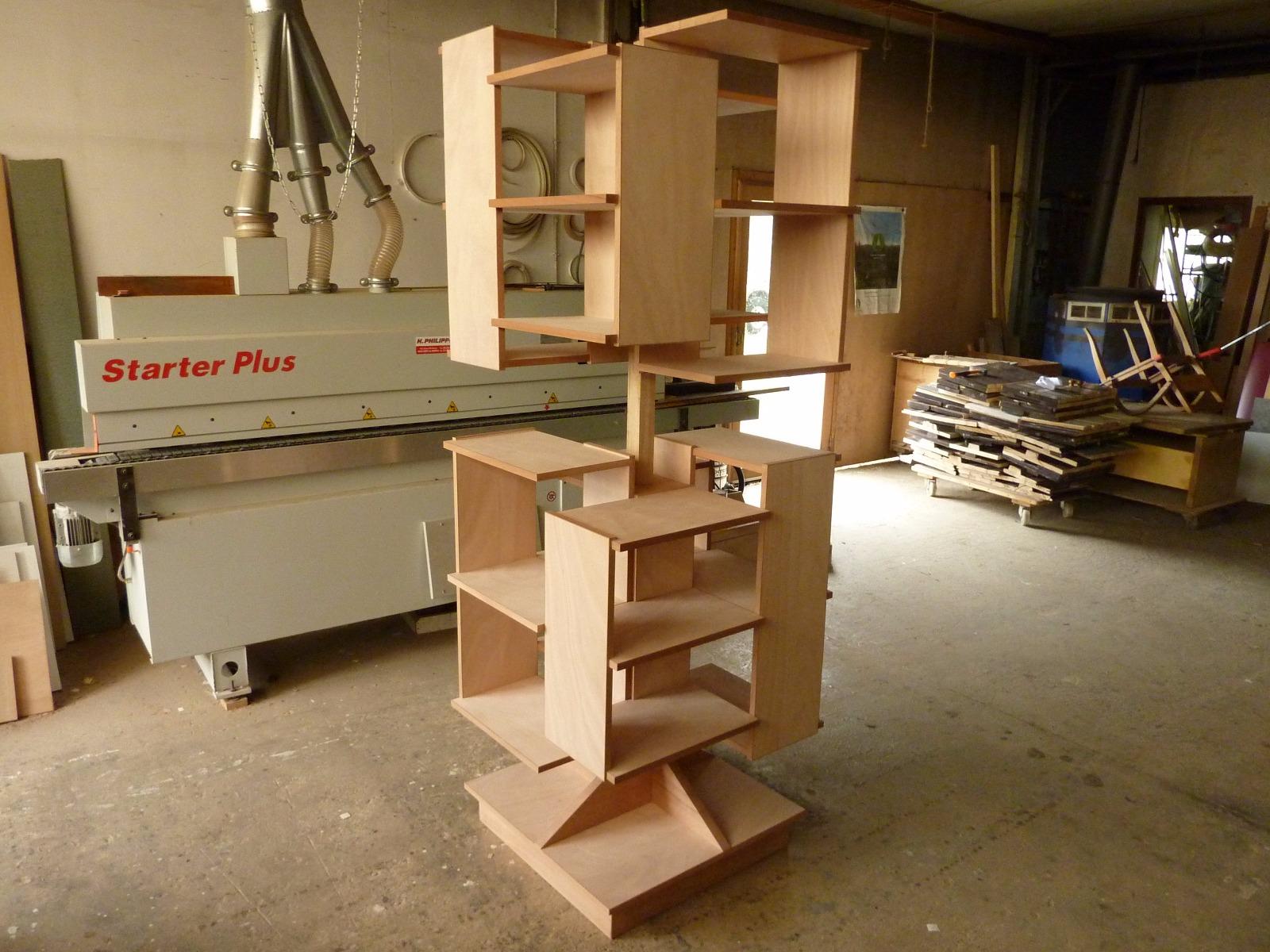 fabrication d'une bibliotheque