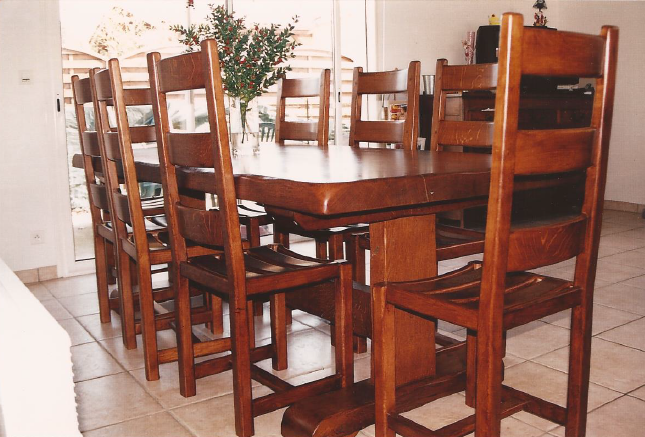 Menuiserie Durand à Mimizan - Agencement intérieur, table