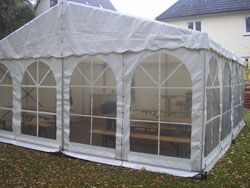 zelt sauna Set: Saunazelt Fjorden + Ofen + Sauna-Zubehör + Bänke Snapper Taille:45cm Sieger Gartentisch klappbar Rund