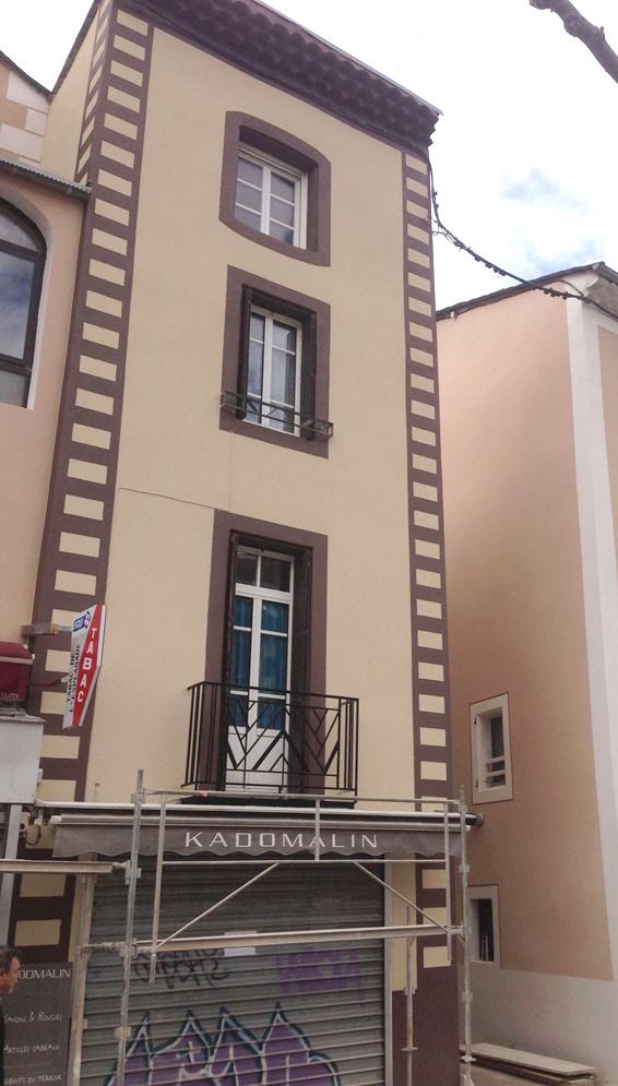 Crépis façade chaine d'angles suite