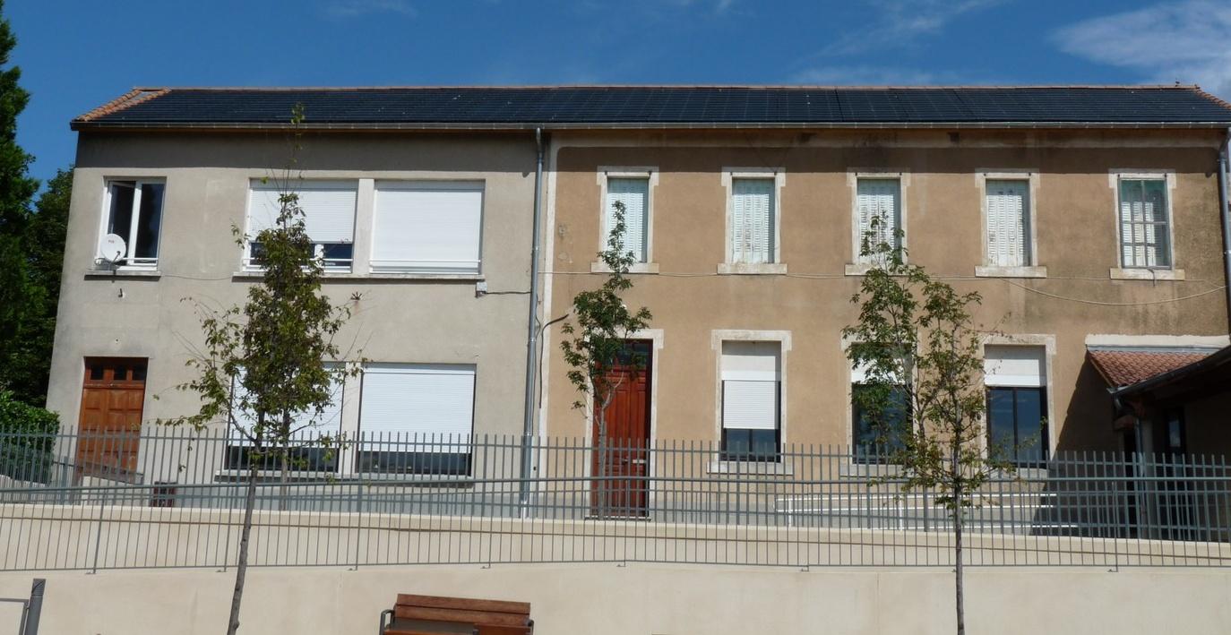 Pose de Panneaux Photovoltaïques sur une école