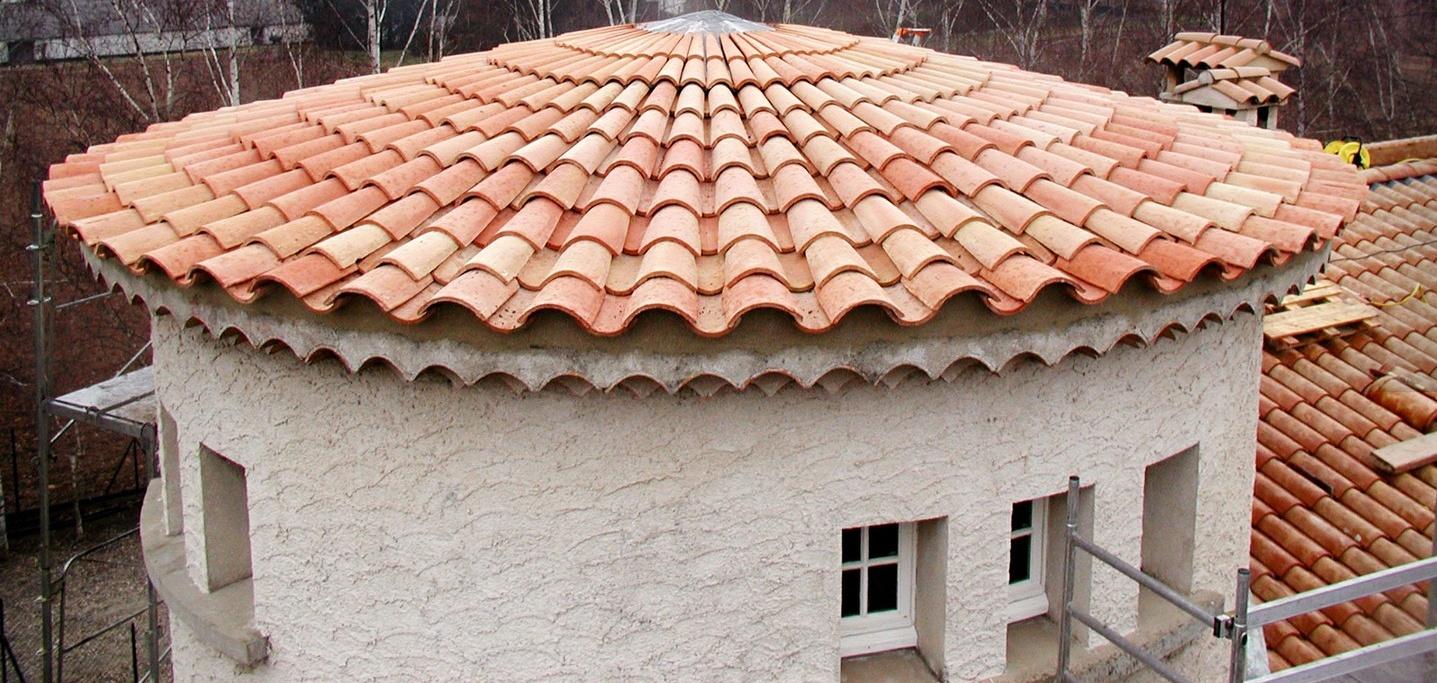 Tuiles gironnées