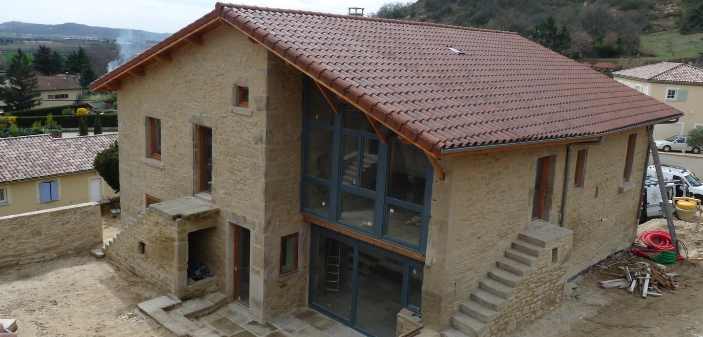 Restauration d'un corps de ferme