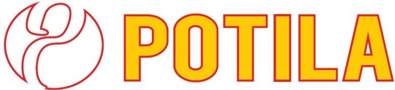 Logo, joka koostuu tyylitellystä punaisesta pyöreästä tunnuksesta ja sanan 