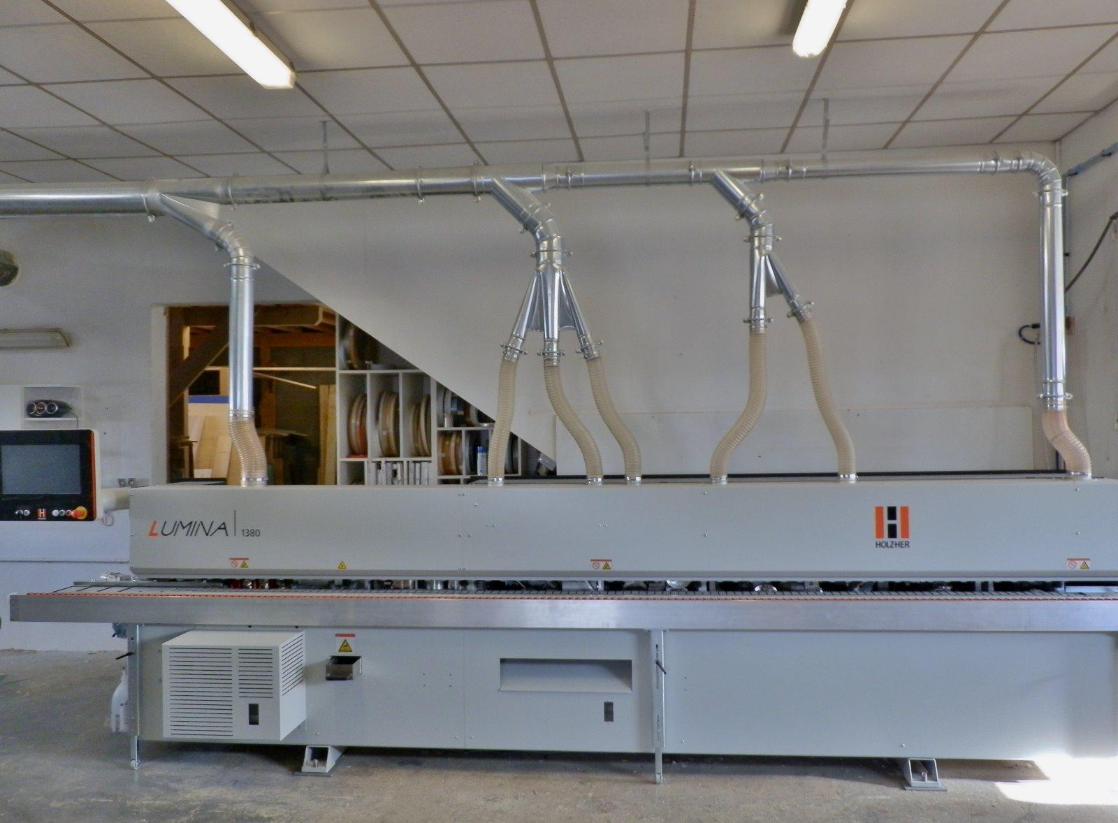 Plaqueuse de chant laser