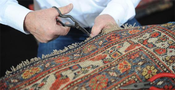 Restauration des franges